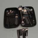 Professional Makeup Brushes BS-MALL with Travel Case, Premium Synthetic Foundation Brushes, Concealer Blush Eyeshadow Brush Kit, Labeled for Beginners & Pro, Ideal for Daily Makeup & Gift