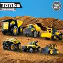 Tonka Steel Classics Front Loader - Made with Steel & Sturdy Plastic, Yellow Toy Construction Truck, Boys and Girls, Kids, Toddlers, Ages 3+