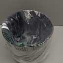 iDesign Steel Round Bathroom Trash Matte Black Waste Can