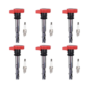 ApplianPar Ignition Coil and Spark Plug for Audi A3 A4 A5 A6 A7 A8 Quattro Allroad Q5 Q7 R8 S4 S5 S6 S8 SQ5 TT TTS VW Beetle Golf GTI Jetta Passat Rabbit Touareg 2.0 3.0 3.2 3.6 4.2 2.5