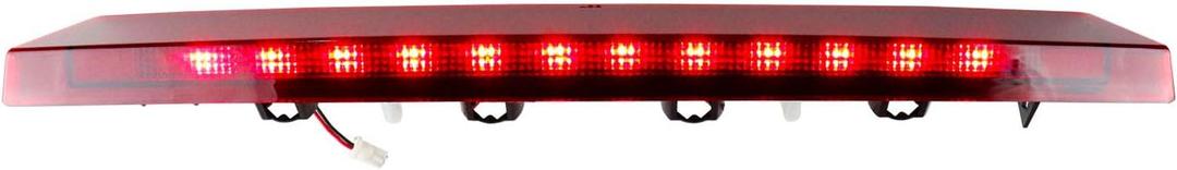 Third 3rd Brake Light for 1999-2004 Ford Mustang, High Mount Rear Roof LED Stop Lamp (Red Lens)