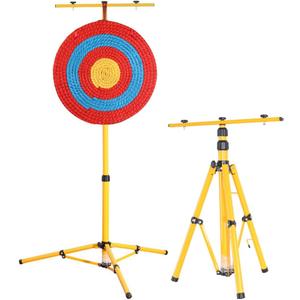 Dostyle Archery Targets Traditional Solid Straw Round Archery Target Shooting Bow Coloured Rope Target Face Three Layer for Shooting Practice