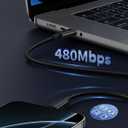 6 x USB C to USB C Cable, 2-Pack 6FT 60W Fast Charging Cable Type C Charger Cord for iPhone 17/17 Pro/17 Pro Max/Air/16/15 Pro Max/Plus, iPad, MacBook, Galaxy S25/S24/S23, Pixel 10/9/8/7, Tablet, Android