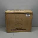 BestOffice | Ergonomic Office Chair | Mid-Back Swivel Desk Chair | Breathable Backrest & Lumbar Support | Adjustable Height | Sponge Seat | Rolling Wheels | Black | for Adults & Women