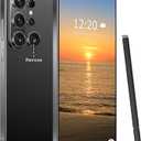 Replica I26 Ultra Unlocked Cell Phone,Built in Pen,16+1TB Unlocked Phone, Android 15 Battery 7000mAh 6.99" HD Screen Smartphone, 5G/Face ID/Fingerprint Lock/Dual SIM/GPS (Black, 1TB)