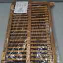 Utoplike Large Teak Dish Drying Rack, Wooden 3 Tier Collapsible Dish Draine for Countertop, Kitchen Organizer for Pasta Plates, Cups