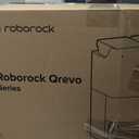 roborock Qrevo Series Robot Vacuum and Mop, 8000Pa Suction, Upgraded from Qrevo S, Anti-Tangle Brushes, Smart Obstacle Avoidance, Auto Mop Washing, All-in-One Dock, 200RPM Spinning Mops, Black(QV 35A)