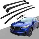 Roof Rack Cross Bar fit for Acura RDX 2019-2023 2024 2025 Side Rails Cargo Carrier Bag Luggage Kayak Canoe Bike Snowboard Skiboard(4PCS KIT)