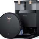 ECOVACS DEEBOT X8 PRO OMNI Robot Vacuum and Mop, 18000Pa, OZMO ROLLER Instant Self-Washing Mopping, 167 Hot Water Mop Washing, Auto Cleaning Solution Adding, Hot Air-Drying, Self-Emptying, Black