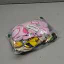 Avont 3 Pack Washable Female Dog Diaper with Suspender, Reusable Girl Doggie Diapers for Small Medium Large Doggy in Heat Cycle Period Incontinence (Medium,Yellow/Pink/Green)