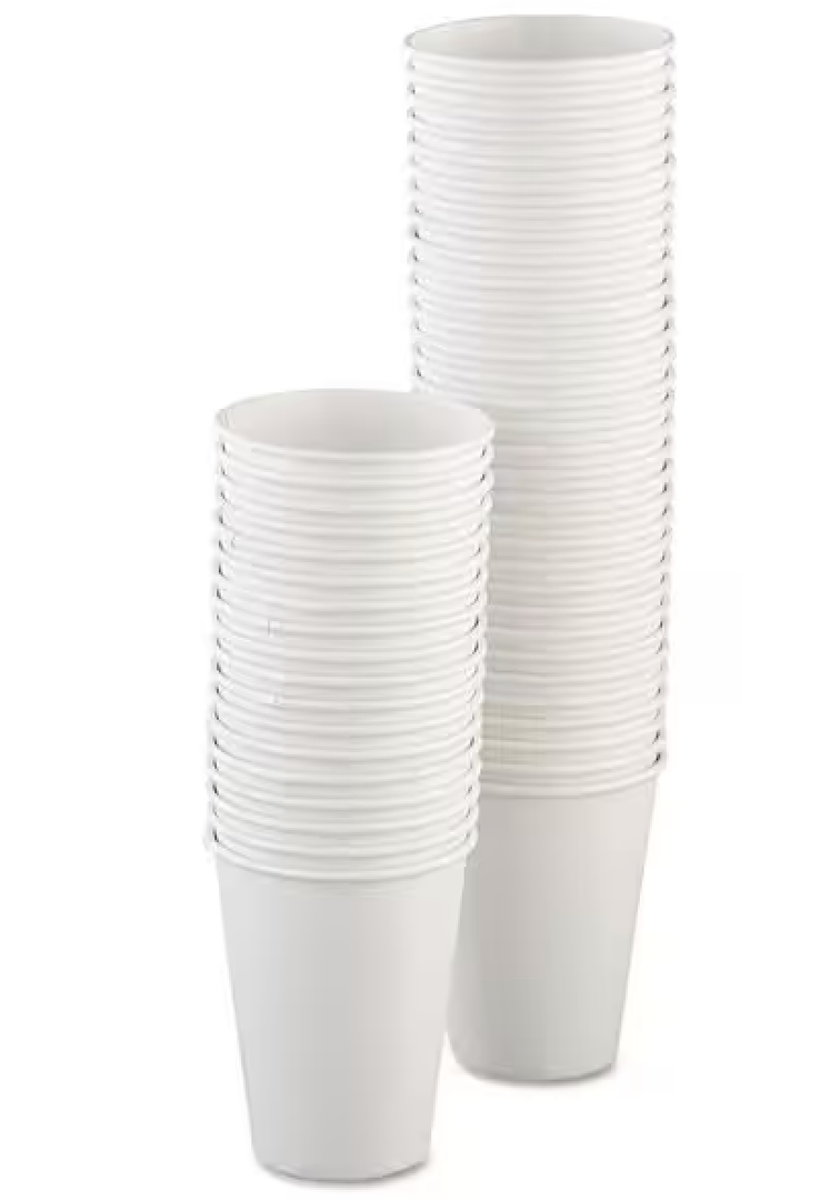 60 Pack 12oz Wedding Paper Cups with Black Leak Proof Lids and Extra Thick Insulated Beverage Cups for Hot & Cold Liquids Party Disposable Paper Cups for Holiday