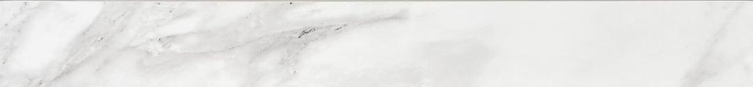 Daltile Perpetuo 3" x 24" Marble Look Porcelain Floor Bullnose Trim in Polished Brilliant White | (Sold by The Piece)