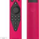 4 x Mission Remote Case for The All-New Fire TV Voice Remote (2018 Version for Fire TV Stick 4K and Fire TV Cube) (Magic Magenta)