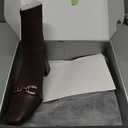 NEWBELLA Women's Ankle Boots - Knit Stretch Booties with Round Toe, Chunky Platform Block Heel Pull-On Chelsea Boots for Casual Streetwear, Daily Commute & Night Out