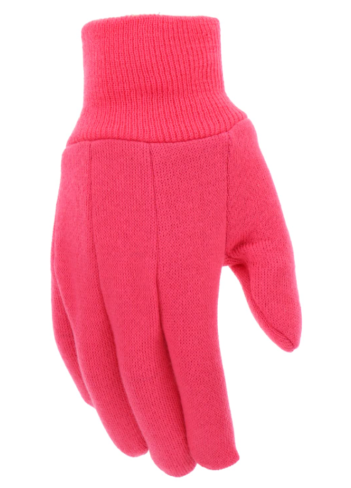 MUD Basic Jersey Cotton Youth Helper Gloves, Extreme Comfort, Elastic Knit Wrist, Hand Protection, Ages 9-12 Yrs., Pink (MD60001W-K) (Pack of 4) MUD Basic Jersey Cotton Youth Helper Gloves, Extreme Comfort, Elastic Knit Wrist, Hand Protection, Ages 9-12 Yrs., Pink (MD60001W-K) (Pack of 4)