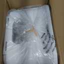 Forbena Toddler Step Stool for Bathroom Sink, 2 Step Stool for Kids Toilet Potty Training, Non-Slip Toddlers Baby Child Kid Plastic Poop Stools with Handle for Kitchen Counter Bed (White-Grey)