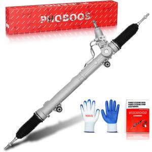 PHOBOOS Hydraulic Power Steering Rack and Pinion Assembly without sensor, Compatible with Mercedes-Benz GL320 GL350, GL450, GL550, ML320, ML350, ML450, ML500, 2007-2009, New Unit, Ref. 26-4022