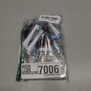 8 Pack Replacement Heads Compatible with Oral B iO Toothbrushes, Brush Heads for Oral-B iO 2/3/4/5/6/7/8/9/10/7G Series, with Covers, Black+White (Multi Colored)