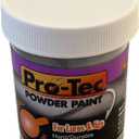 Pro-Tec Powder Paint for fishing Lures Jigs and Lures Fishing Lure Paint Jig Head Fishing Paint, Fishing Lure Paint High Gloss Powder Coating Paint, 2 Ounces (Pro-Tec Black Neon 2 oz)