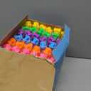 36 Pack Big Bubble Wands Bulk in 6 Colors, Ideal for Easter, Summer, Halloween, Valentine, School Classroom Prizes