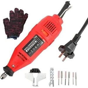 Finderomend Electric Handheld Chainsaw Grinding Machine Sharpener, 110 Volts 130W Portable Handheld Universal Chain Teeth Sharpening Tool, Extra 3 Diamond Bits Outdoor Grinding Machine File Tools