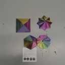 4 Pcs Fractal Fidget Hexagon,3D Printed Stress Relief Sensory Toys for ADHD,Autism,Kids&Adults,Whirling Spiral Design,Colorful Fidget Toy,Perfect for Holiday,Christmas,Birthday Gifts (Purple/Green)