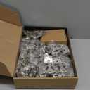 Chibery 50 Pack 1-1/4 Overlay 4D Soft Close Cabinet Hinges, Concealed Face Frame, Adjustable Closing Speed, 105 Opening Smooth Slow, Hidden Self Closing for Kitchen Corner, Cupboard (with Template)