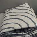 Washable Area Rug 8x10 - Large Indigo Boho Rugs for Living Room Soft Abstract Bedroom Rug Ultra-Thin Modern Rainbow Carpet Dining Room Nursery Room Home Decor