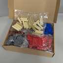 Feleph 2x6 Bricks Bulk 200 Pieces Multicolored Classic Basic Parts Building Creative Play Set Blocks Toy Accessories Compatible with 44237 Major Brands (10 Mixed Color)