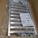 BIEAMA 10-Tier Sheet Pan Rack, NSF Bun Pan Rack, Aluminum Bakery Rack, Home Commercial Kitchen Bakery Cooling, 4 Wheels