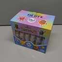 24 Colors Tie Dye Kit, Tie Dye Set for Kids, Pre-Filled Bottles, Non Toxic Permanent Fabric Dye Art Set, Easy DIY Fabric Art - Create Fun (24 Colors)