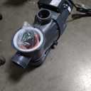 LEO In/Above Ground Pool Pump High Flow Powerful Self Priming Pool Pump,Deep Black