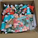 192 Pcs 48 Sets Christmas Hand Cream and Lip Balm Gift Bulk Set,Moisturizing Lip Balm Hand Lotion with Organza Bag Xmas Card, Holiday Birthday Party Favors Stocking Stuffers Gifts for Women Girls