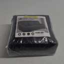 Recliner Couch Cover Leather Look Recliner Sofa Covers for 3 Cushion Reclining Sofa Slipcovers 8-Pieces Furniture Protector Spandex Fabric Washable (3 Seater, 02 Black)