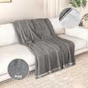 Bittesnew Oversized L-Shaped Covers for Couches L Shaped Couch Cover Blanket 2 Piece Sectional Couch Covers L Shape Sofa Covers Washable L Shape Deep Grey 71"x118"& 91"x134"