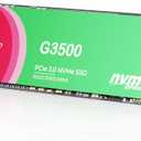 G3500 2TB M.2 PCIe Gen 3.0x4 NVMe SSD 2280 - Max 3600MB/s Read, 2400MB/s Write, Super High Performance for Gamers & Creators