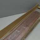 DEZ FURNISHINGS Cordless 2" Signature Faux Wood Blind, 33.5" W x 48" H, Bark Brown