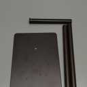 Toilet Paper Holder Stand, Rustproof Bathroom Toilet Paper Stand with Storage for 4 Spare Rolls Reserve Free Standing Tissue Roll Holder for Bathroom, Oil Rubbed Bronze, Naturous