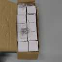 NORTHERN BROTHERS Cabinet Knobs - Crystal Dresser Knobs for Cabinets and Drawers 30mm- Diamond Glass Pulls Handles 10 Pack Silver