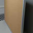 VIZ-PRO 60" x 48" Large Cork Bulletin Board, Foldable & Wall-Mounted Notice Pin Board with Silver Aluminum Frame, for School Home Office - 5' x 4' Corkboard