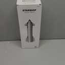 SpaceX Starship Model 1:200 Scale  Space Rocket with LED Lights and Misting Function  Aerospace Collectible Rocket Toy Desktop Ornament, Ideal Gift for Space Enthusiasts (Standard)