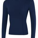 Womens Thermal Fleece Lined Workout Shirts Athletic Compression Tee Long Sleeve Yoga Gym Basic Tops Size Large 