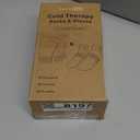 SuzziPad Cold Therapy Socks & Hand Ice Pack, Cooling Gloves for Chemotherapy, Chemo Care Package for Women and Men, L