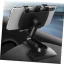 Angoily Universal Car Phone Rack Dashboard Mount Auto Navigator Stand Compatible with 3-7 Inch Smartphones on-Board Phone Holder for Car Interior Organizer