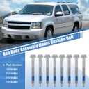 X AUTOHAUX 8PCS New Cab Body Assembly Mount Cushion Bolt,10.9 Grade Mild Steel, Fits for Chevrolet Silverado 1500 2500 1999-2004 NO.11516868