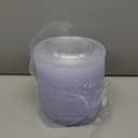 Prestee 102 Clear Plastic Plates Disposable - 6.25-inch Heavy Duty Hard Plastic Clear Plates for Party - Elegant Round Cake, Dessert, Salad, Appetizer, Dinner - Plate for Holiday Parties