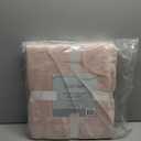 TRULY SOFT Velvet Plush Blush Polyester 1-Piece Twin XL Blanket, Solid Themed, for Men and Women, Oeko-TEX Certified Confidence