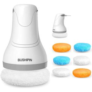 Body Sculpting Machine Electric Cellulite Massager 6 Pads, Handheld Full Body Massage Machine for Back/Abdomen/Butt/Leg/Arms Deep Massage Relax, Rotaion Vibration Anti Cellulite