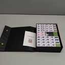 Mahjong Tile Set, 146pcs Chinese Mahjong Set Quality Mah Jong Tiles with Exquisite Storage Box Easy to Carry, Instructions Include Mah Jongg Sets for Family & Friends Gatherings (1.41*1.1*0.71 inch)