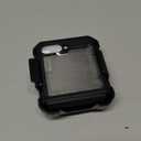 VEGO for Galaxy Z Flip 6 Case, 360° Rotatable Ring Kickstand & Belt Clip Holster & Privacy Camera Screen Protector & Hinge Protection, Shockproof Case for Samsung Flip6 5G - Privacy Black